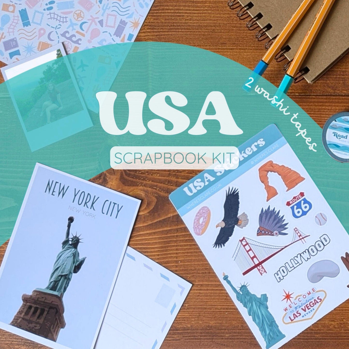 USA Scrapbook Kit
