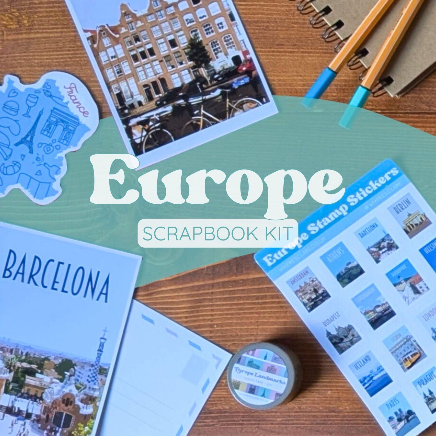 Europe Scrapbook Kit