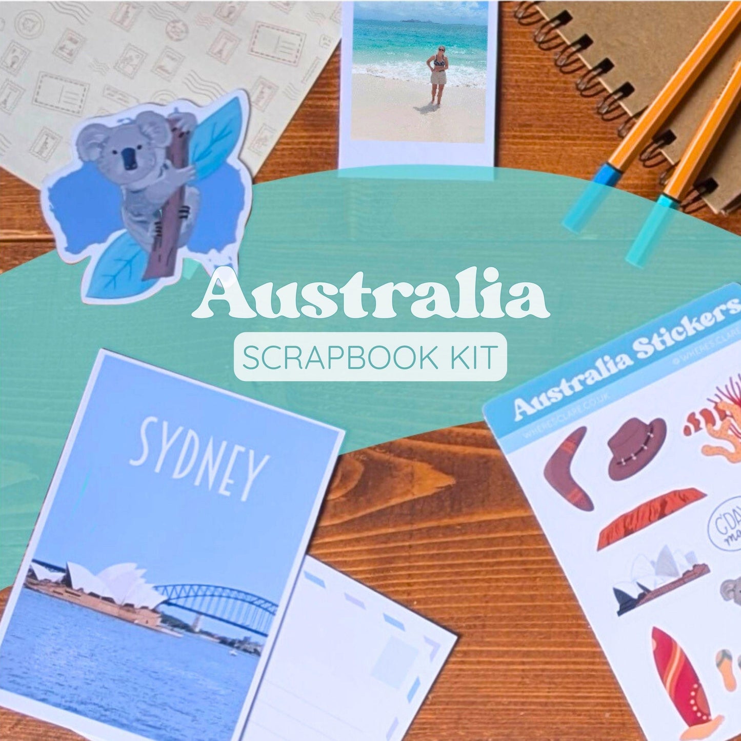 Australia Scrapbook Kit