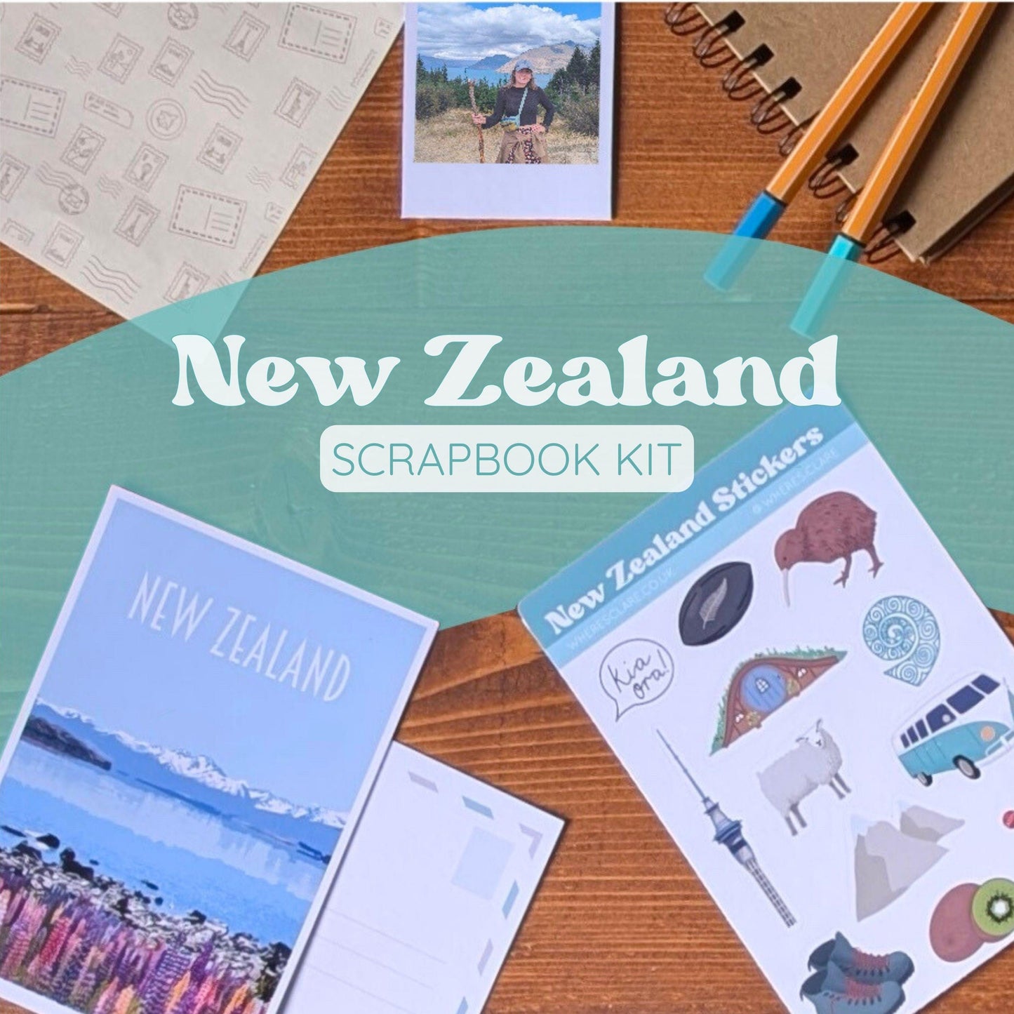 New Zealand Scrapbook Kit