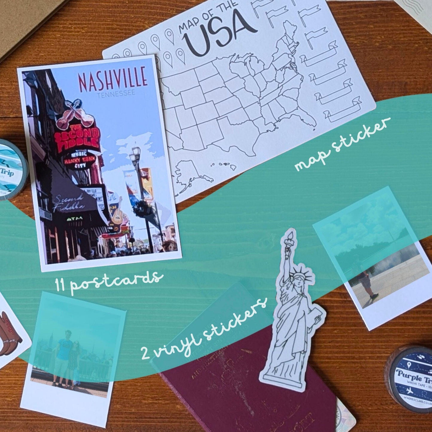 USA Scrapbook Kit