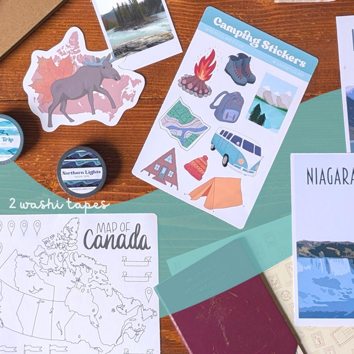 Canada Scrapbook Kit