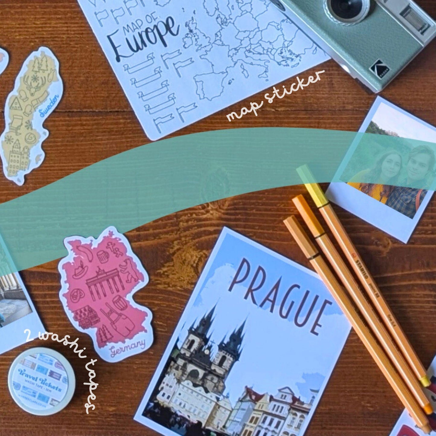 Europe Scrapbook Kit