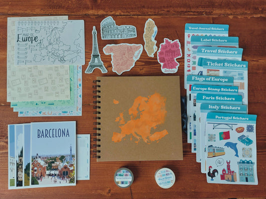 Europe Scrapbook Kit