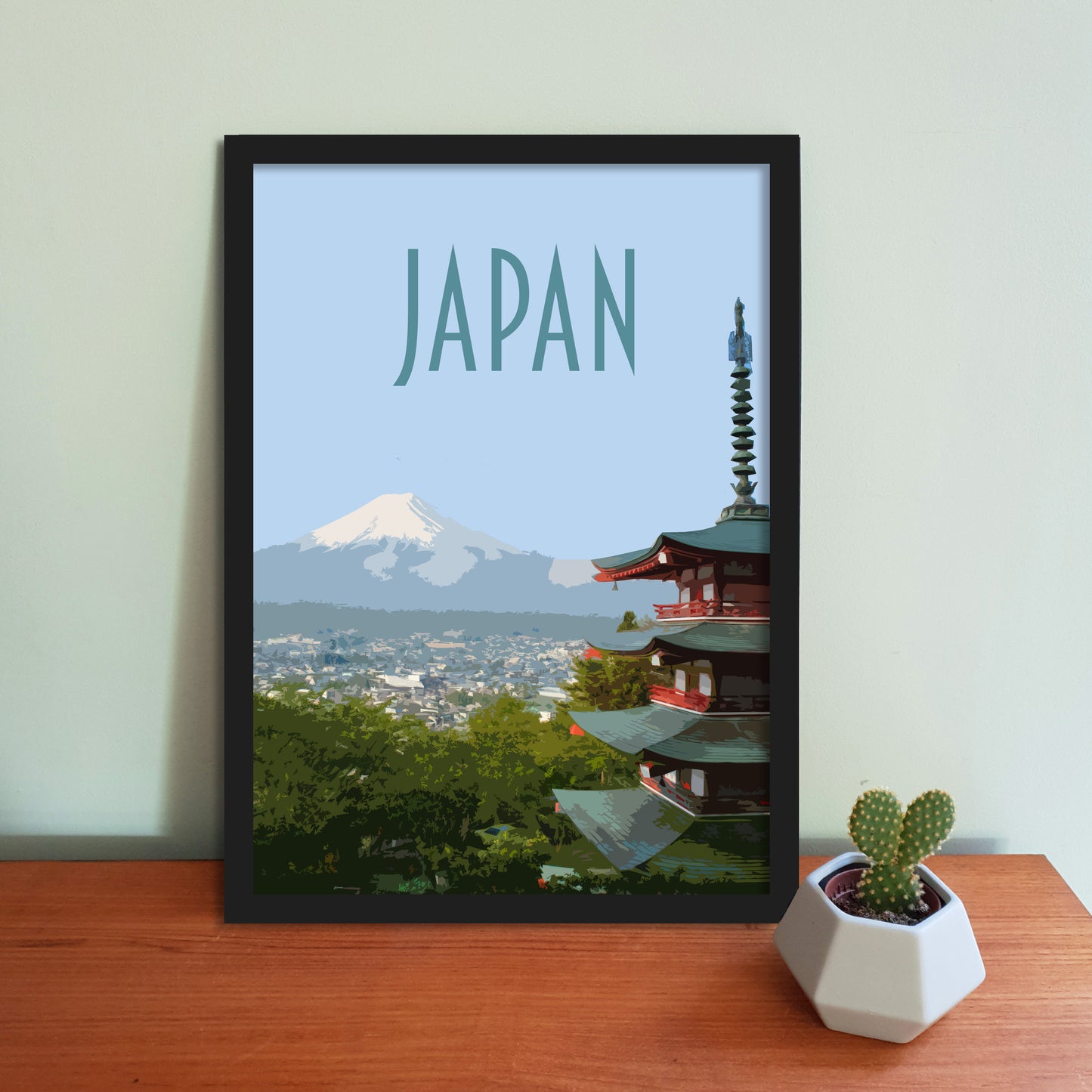 Japan Travel Poster