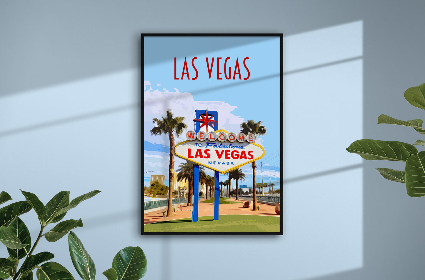 Las Vegas Travel Poster