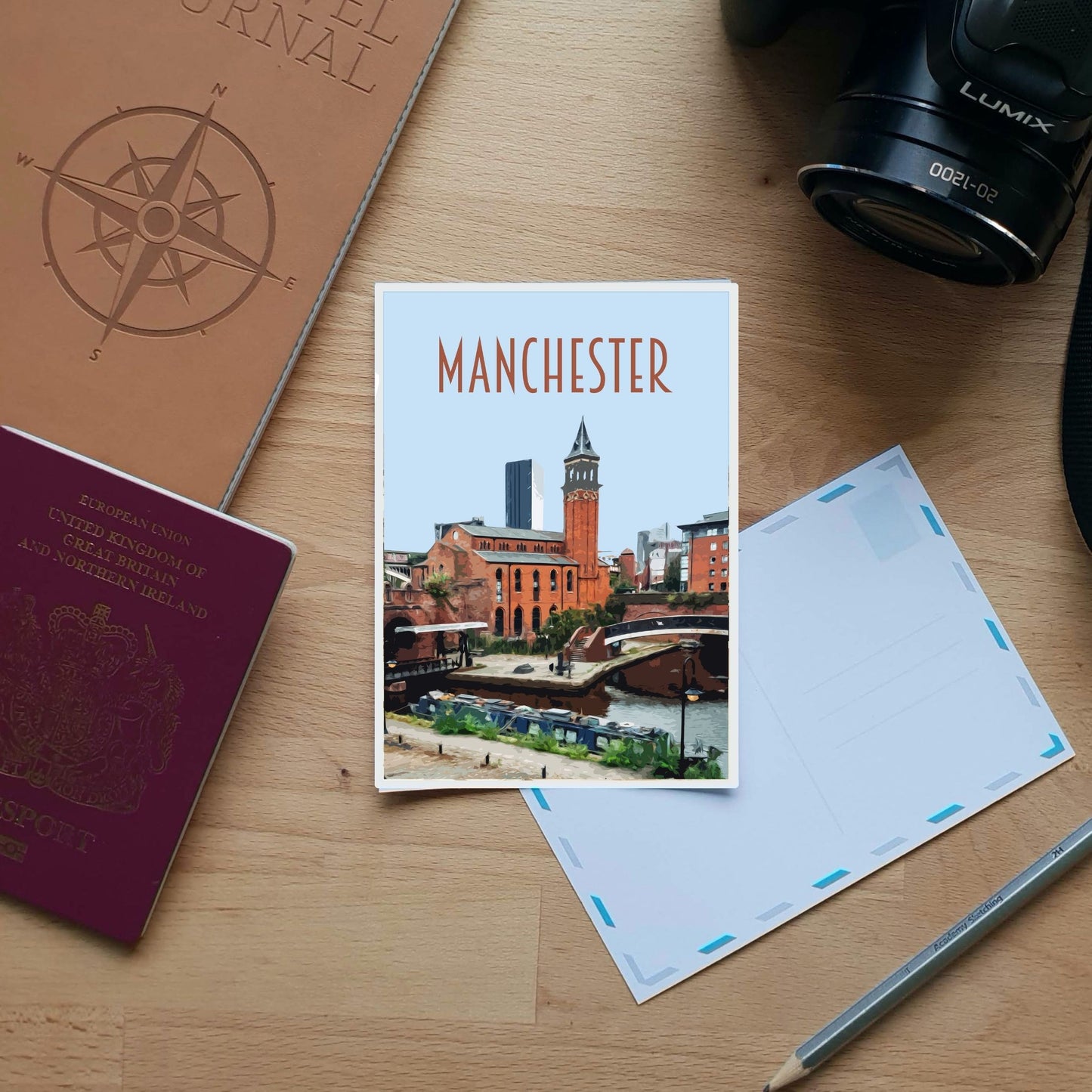 Manchester Travel Poster