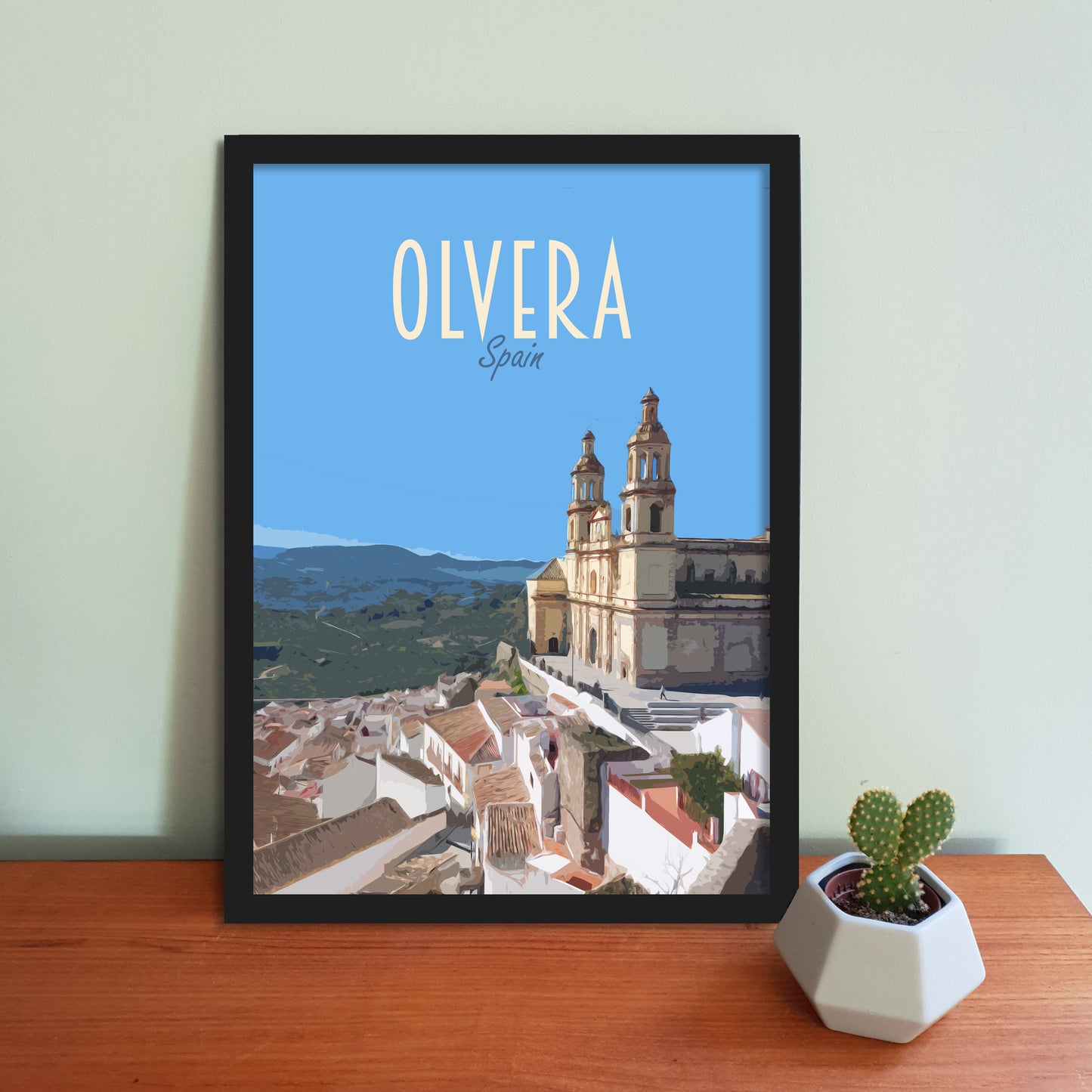 Olvera Travel Poster