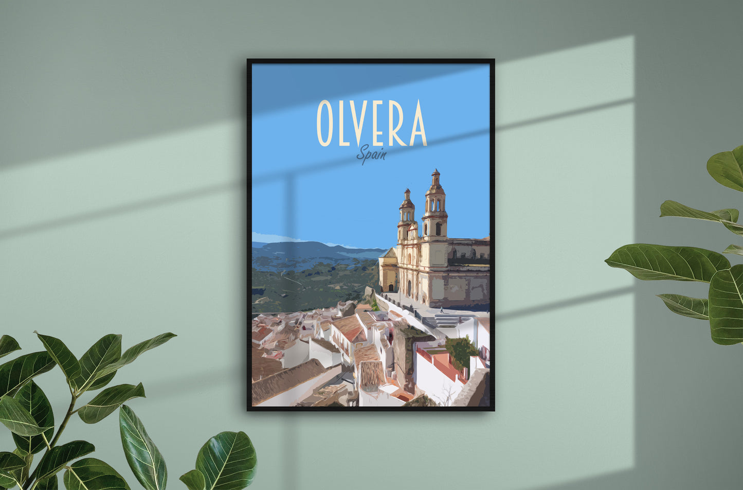 Olvera Travel Poster
