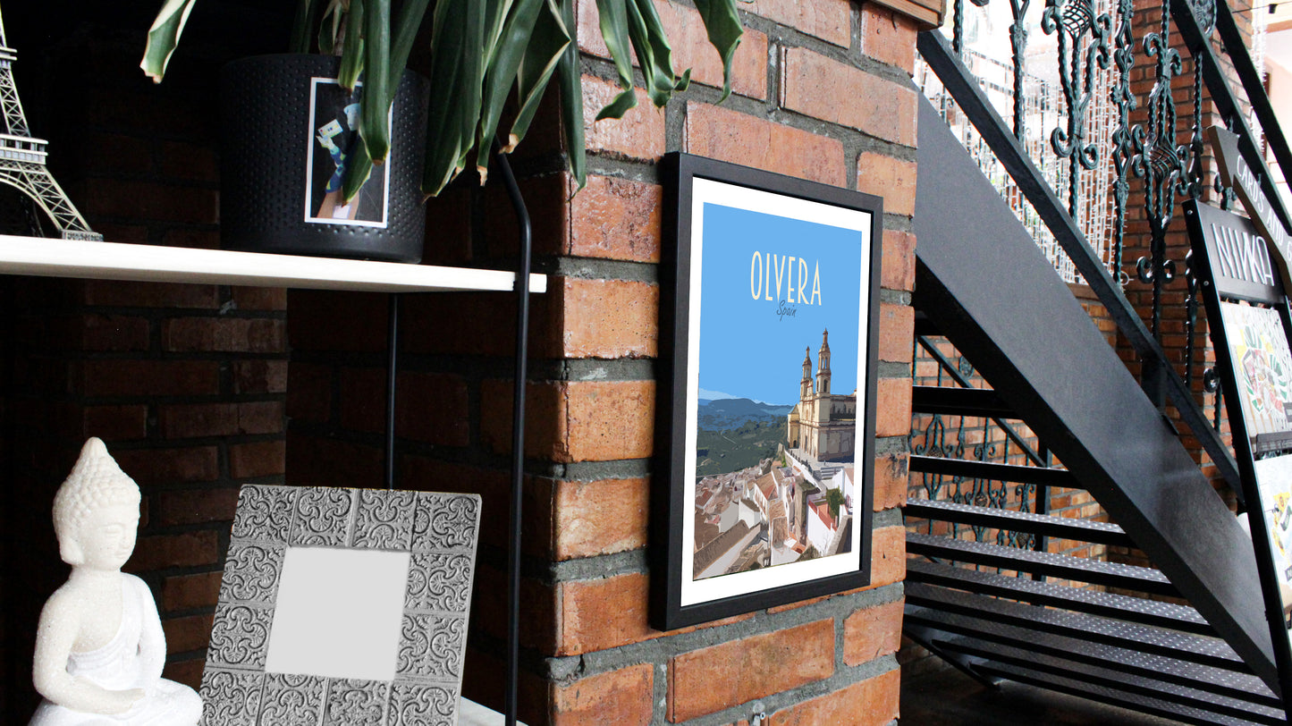 Olvera Travel Poster