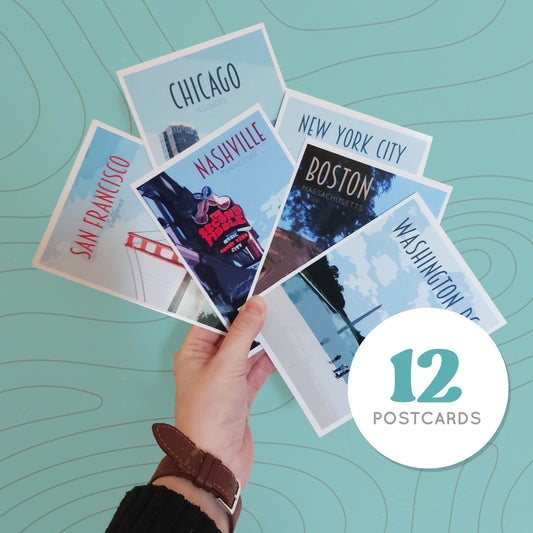 USA Postcard Pack