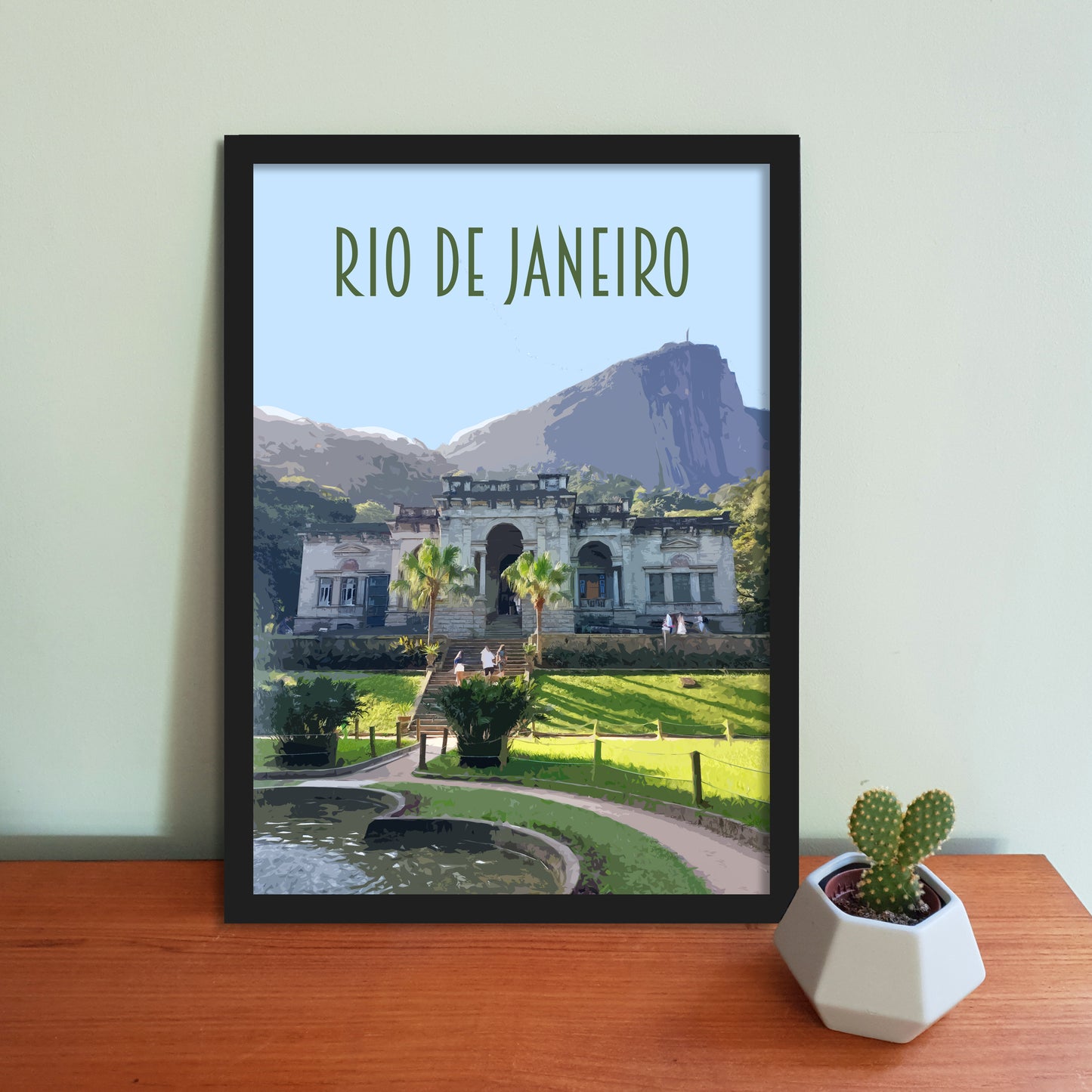 Rio De Janeiro Travel Poster