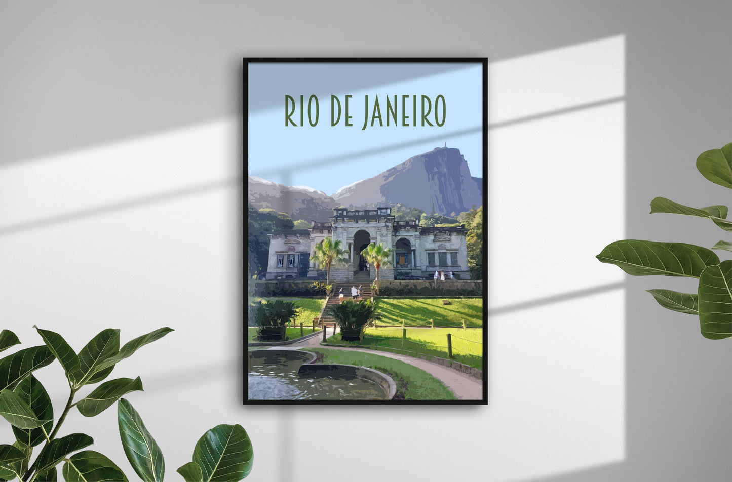 Rio De Janeiro Travel Poster