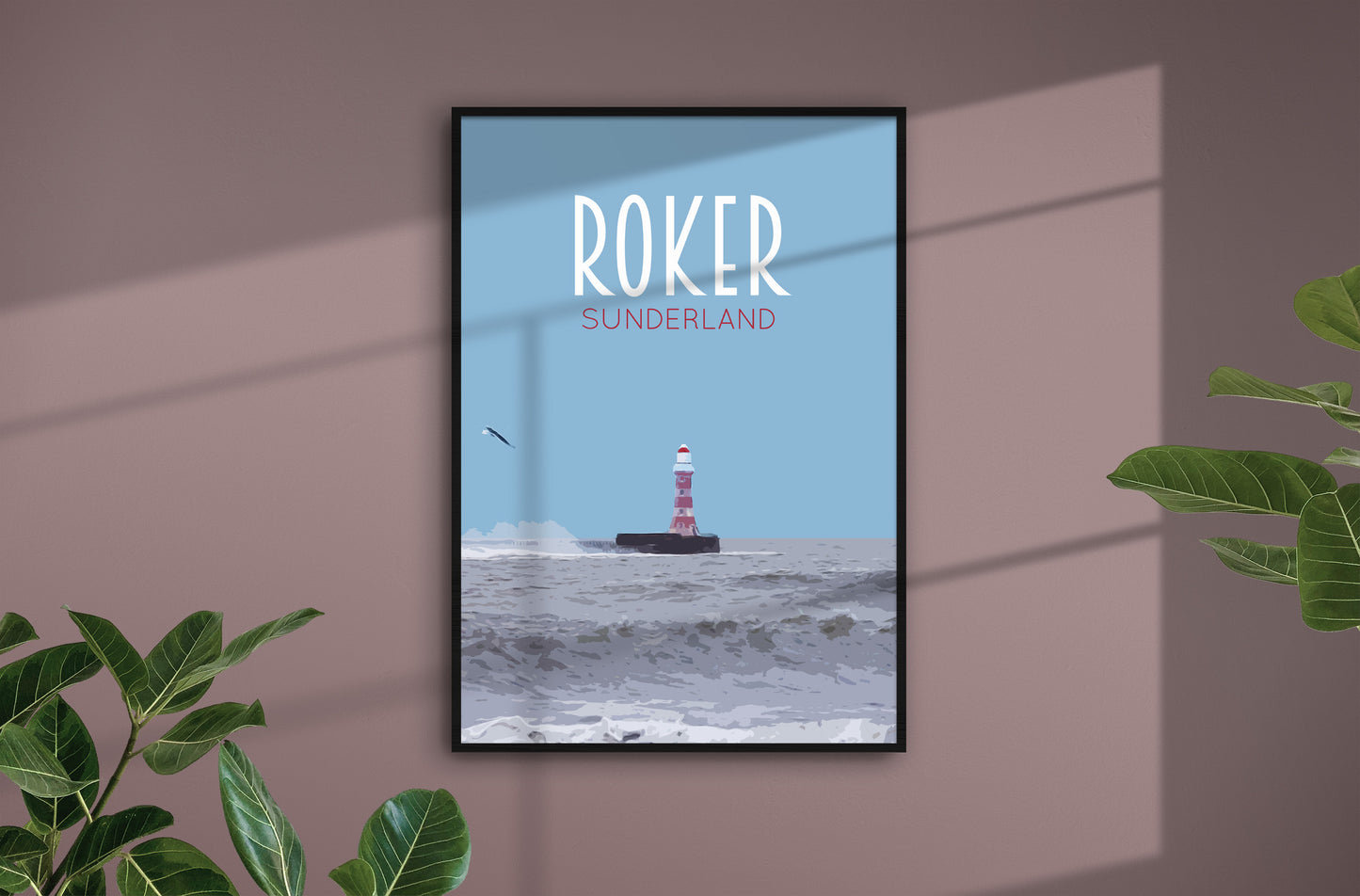 Roker Travel Poster