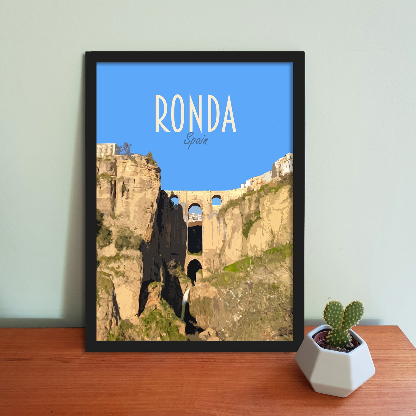 Ronda Travel Poster