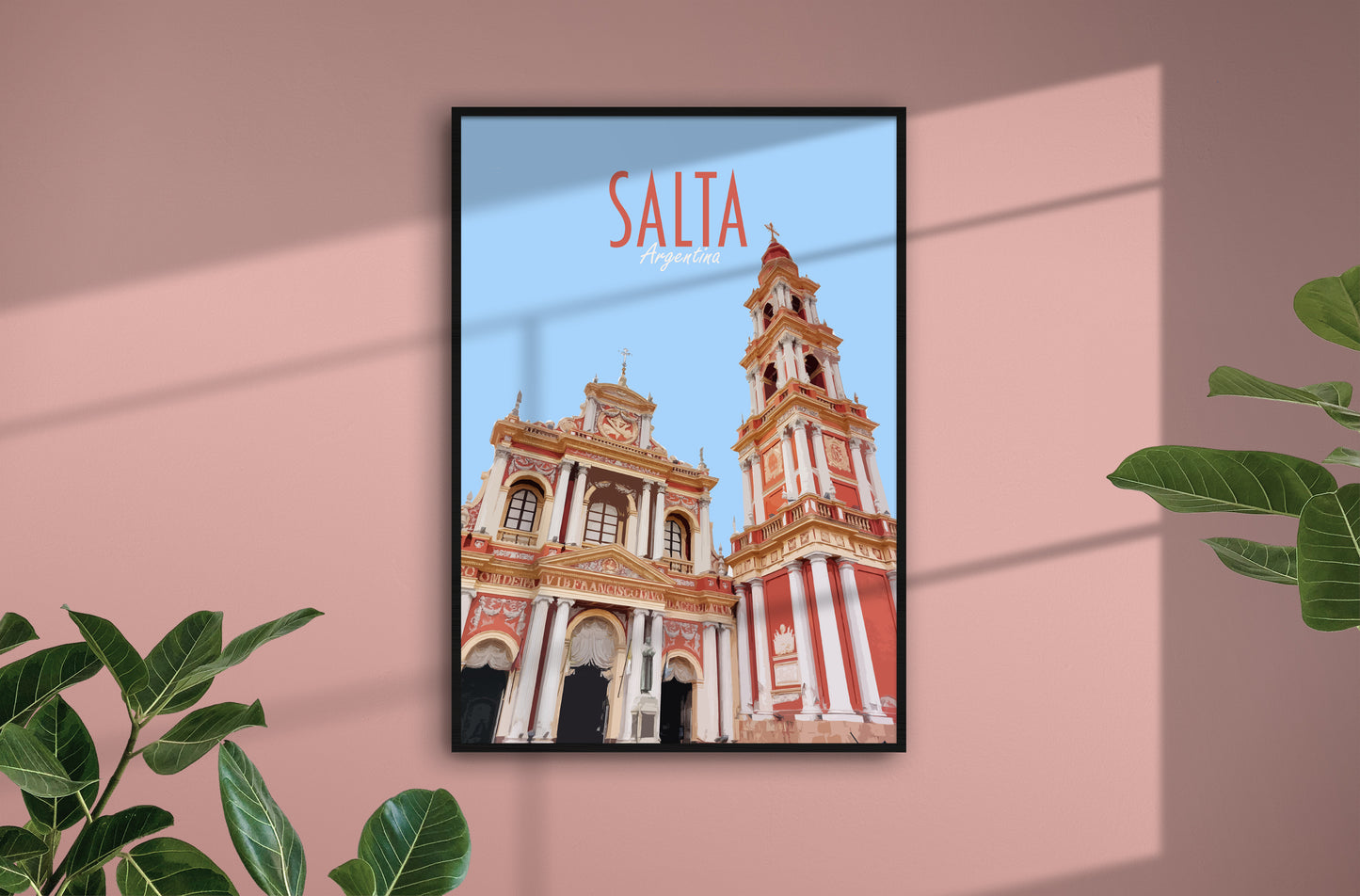 Salta Travel Poster