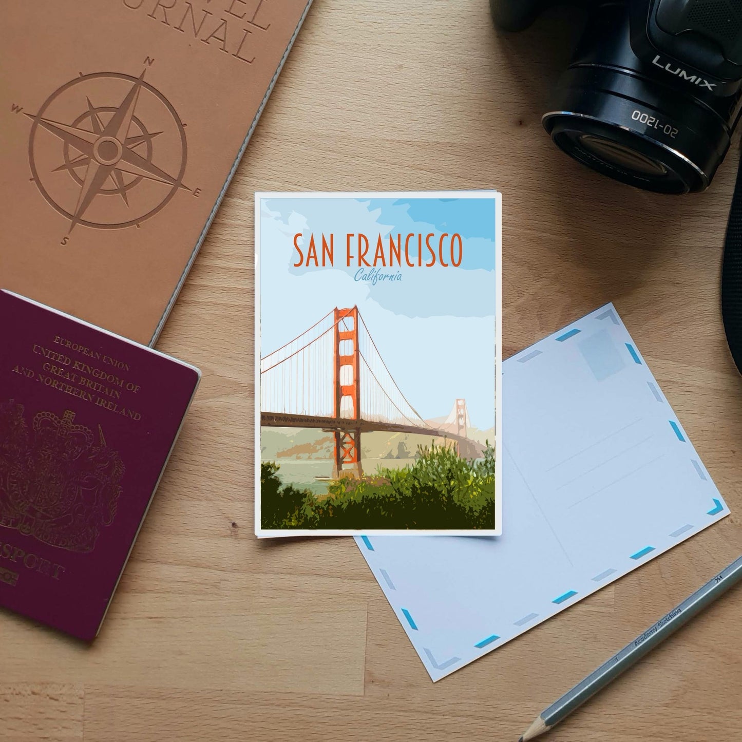 San Francisco Travel Poster