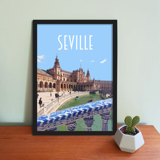 Seville Travel Poster