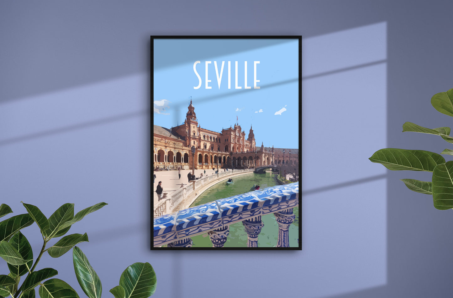 Seville Travel Poster