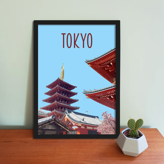 Tokyo Travel Poster
