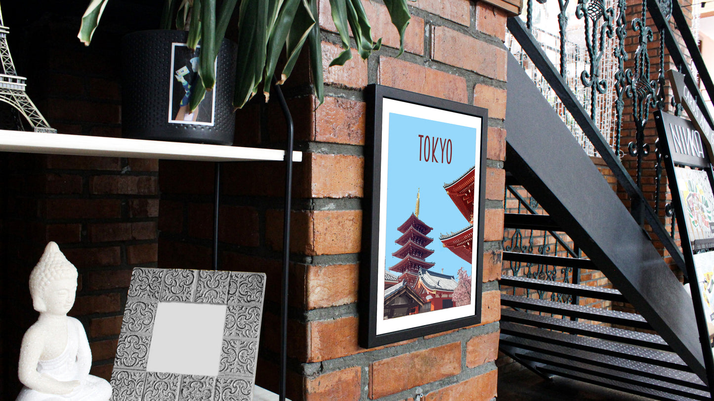 Tokyo Travel Poster