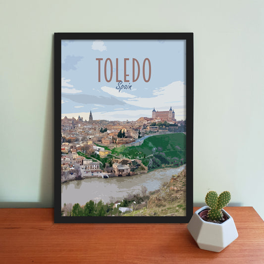 Toledo Travel Poster