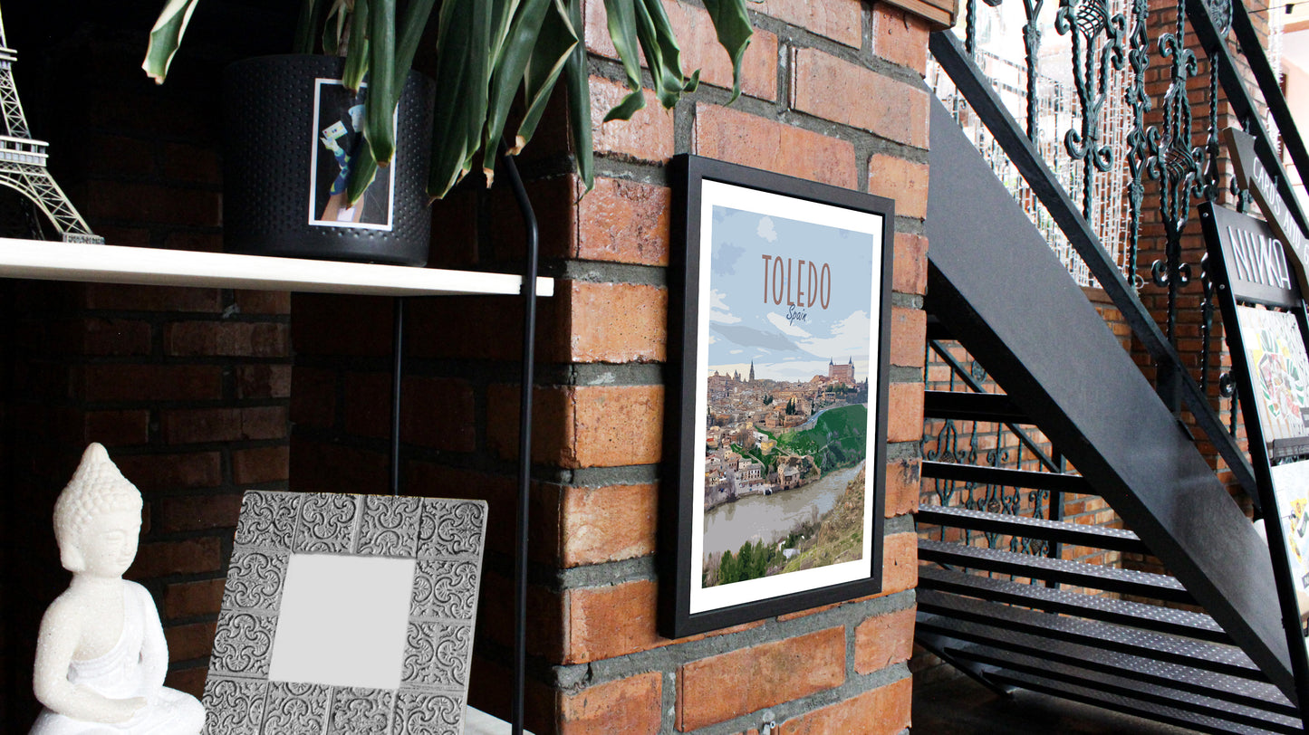 Toledo Travel Poster