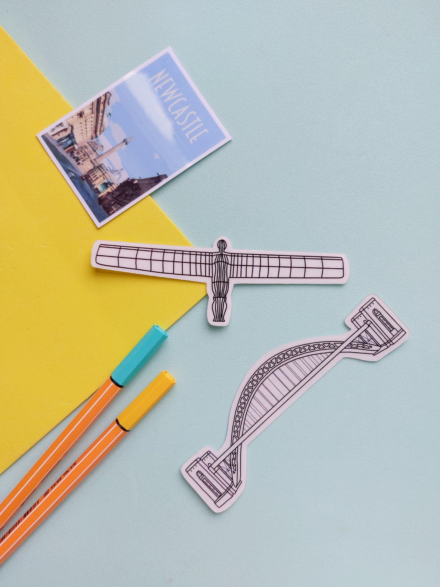 Angel of the North Sticker