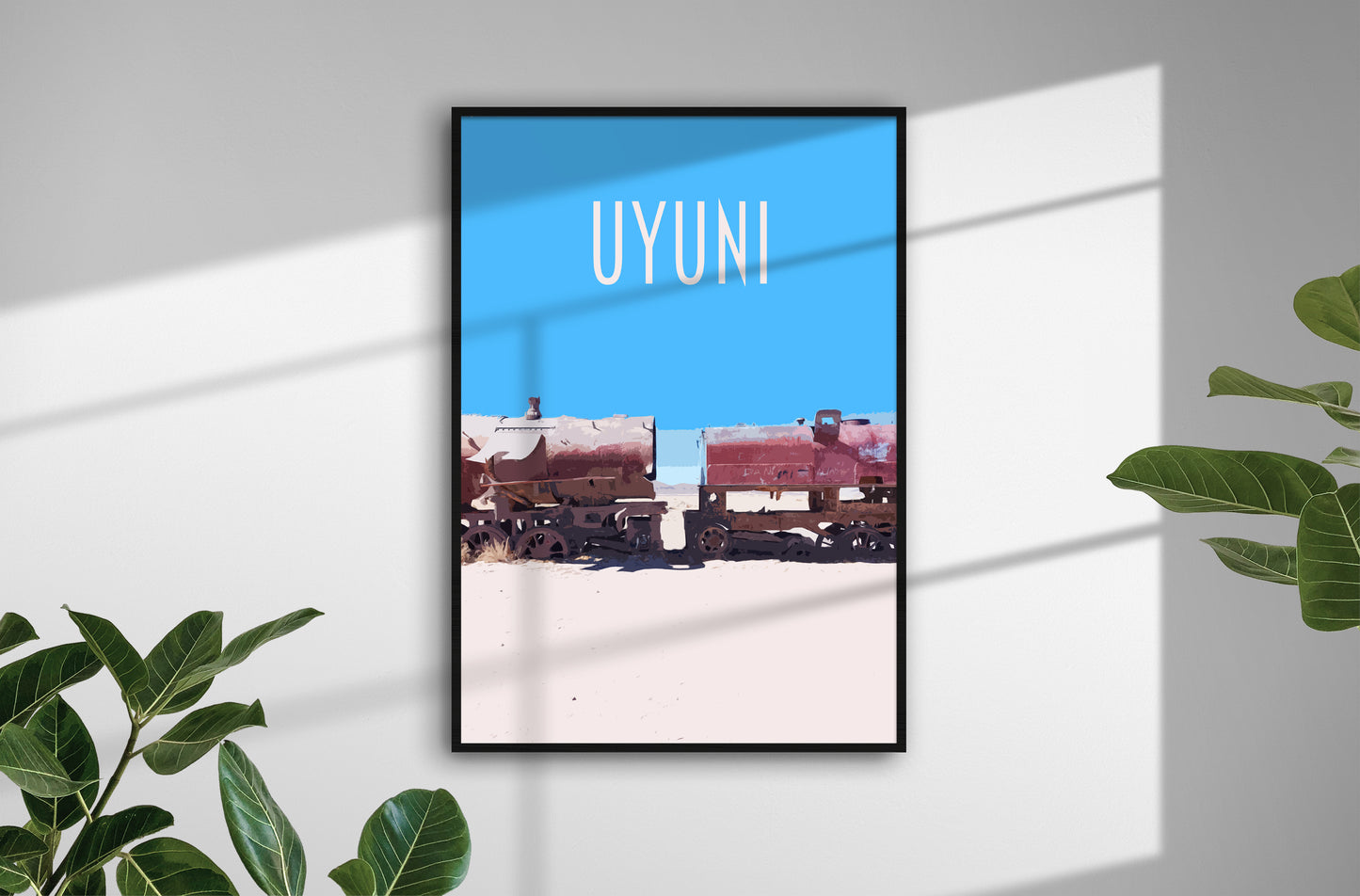 Uyuni Travel Poster