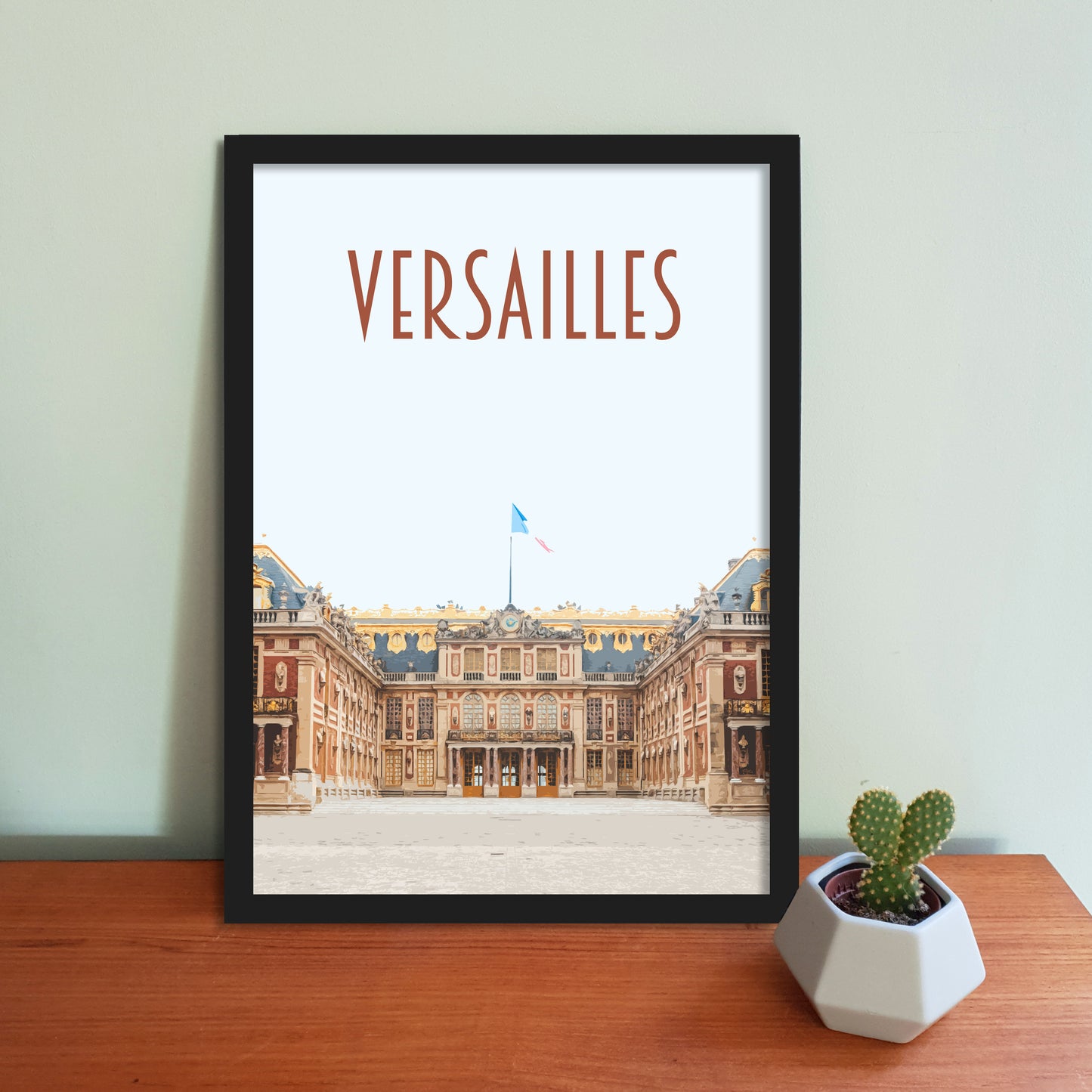 Versailles Travel Poster