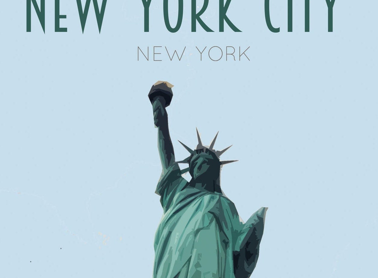 New York City Travel Poster