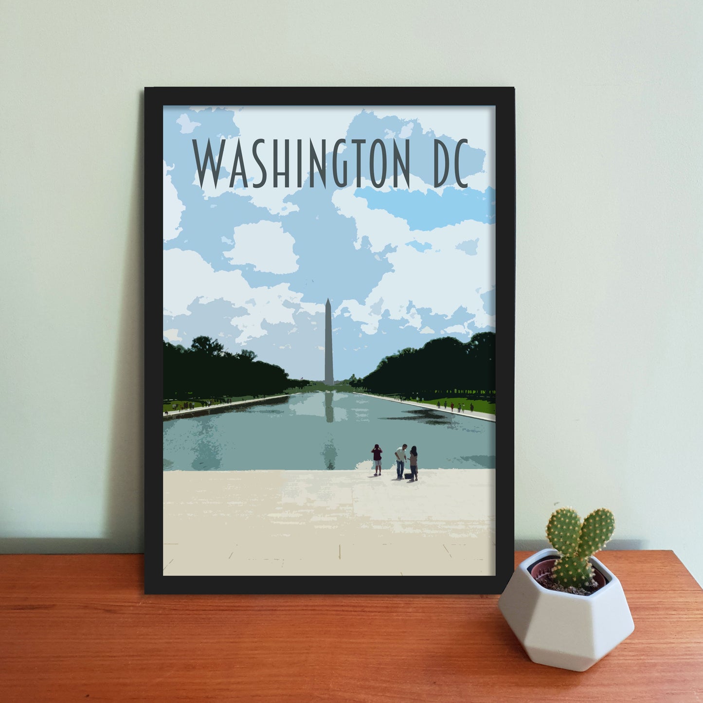 Washington DC Travel Poster