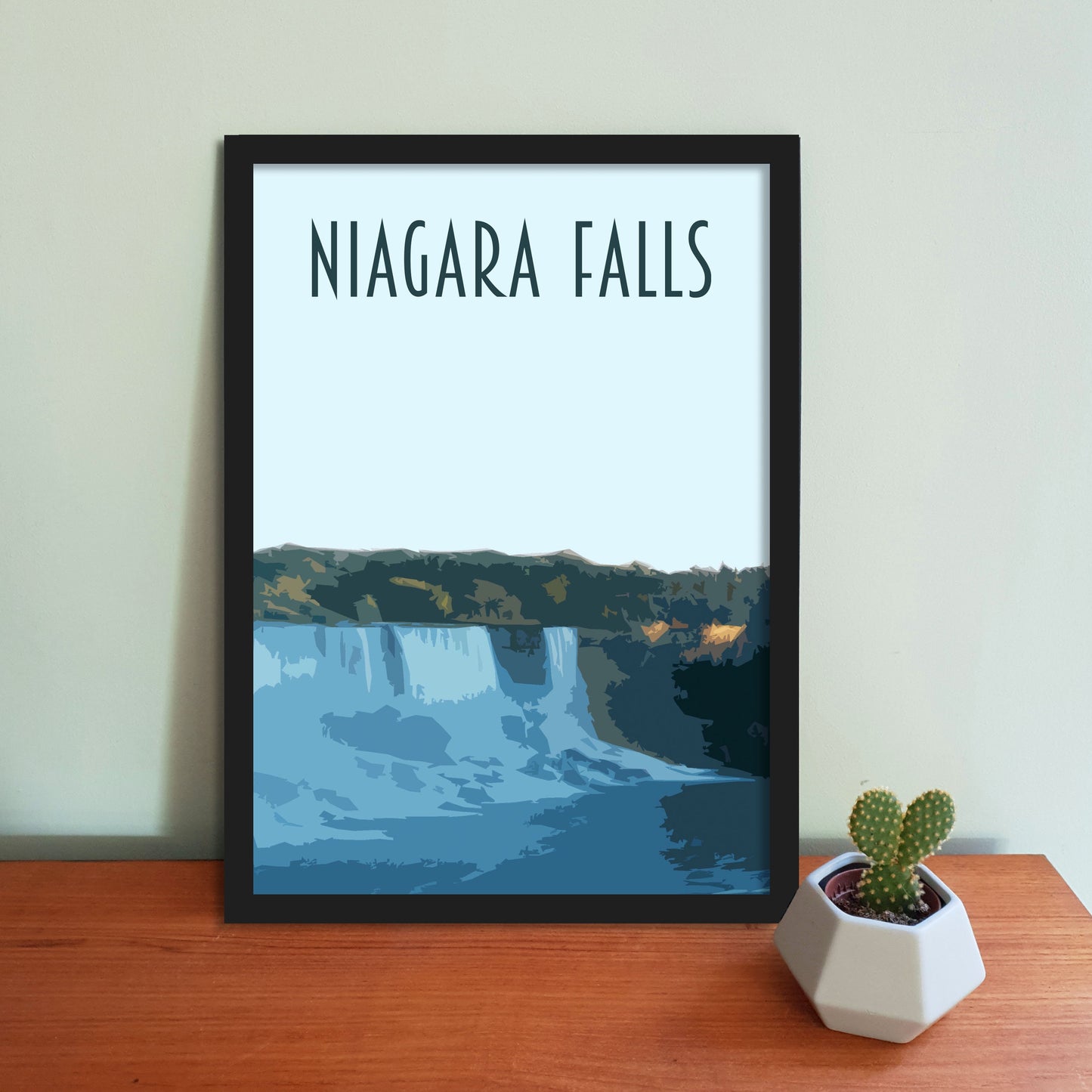 Niagara Falls Travel Poster
