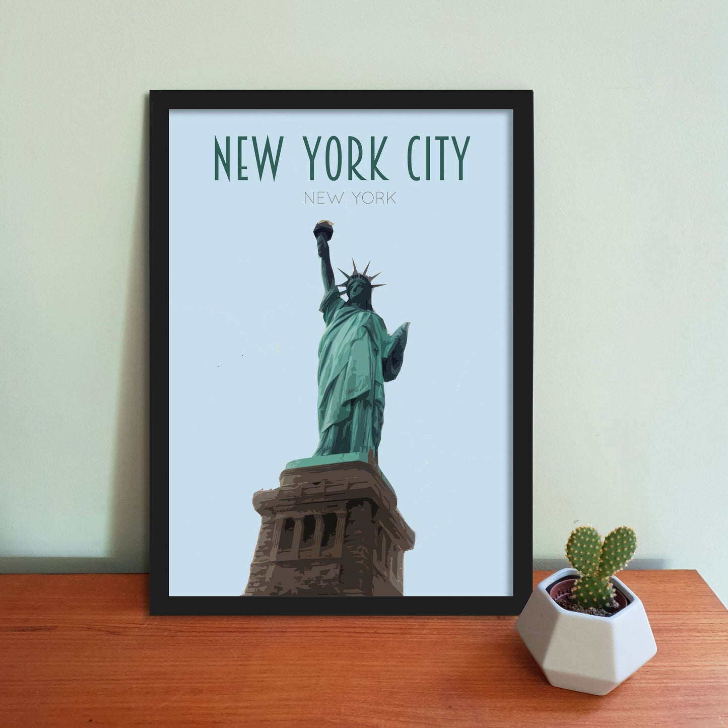 New York City Travel Poster