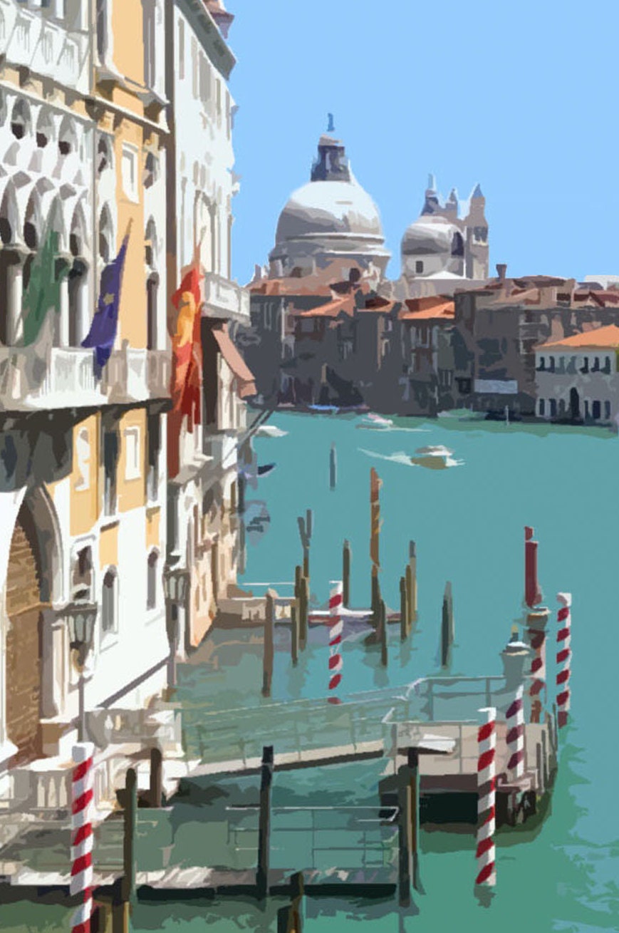 Venice Travel Poster