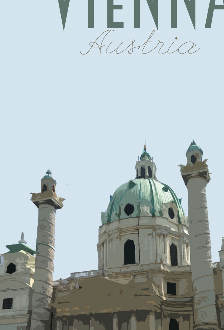 Vienna Travel Poster