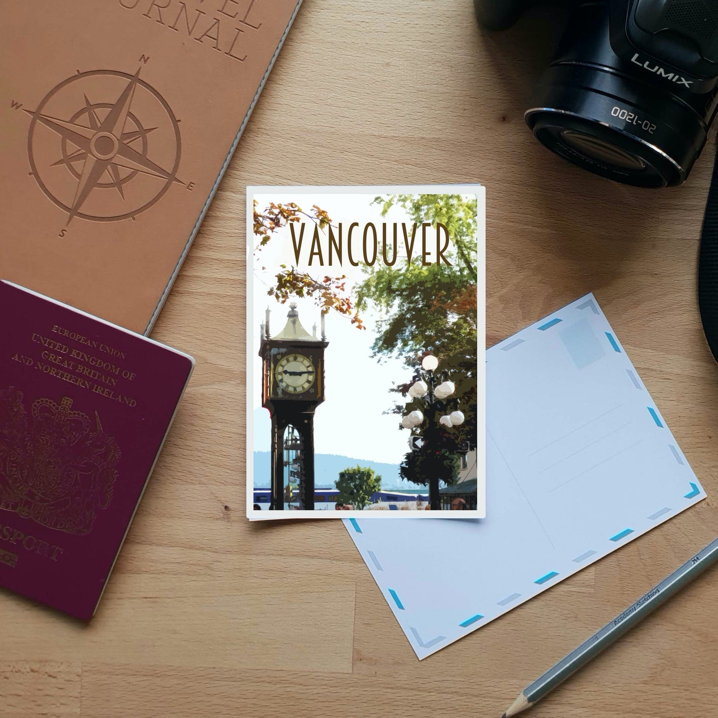 Vancouver Travel Poster