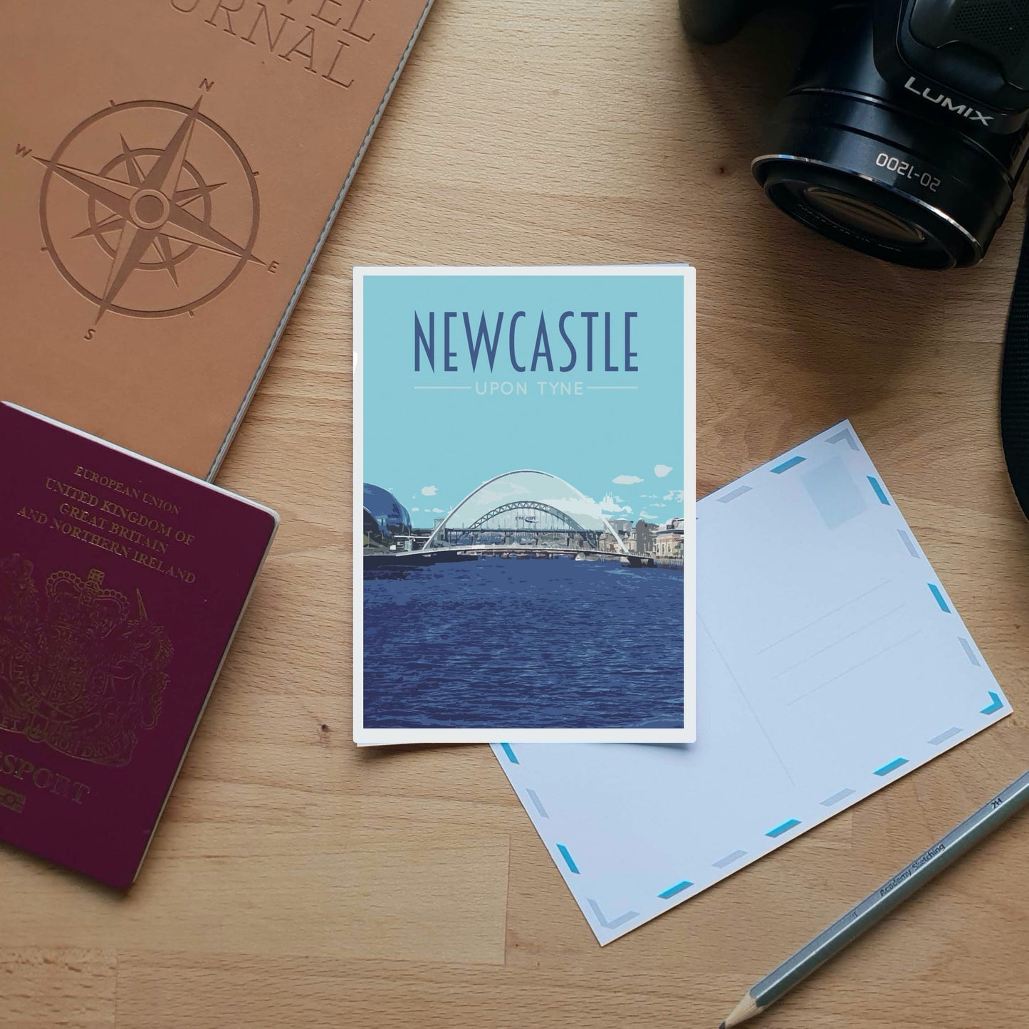 Newcastle Travel Poster