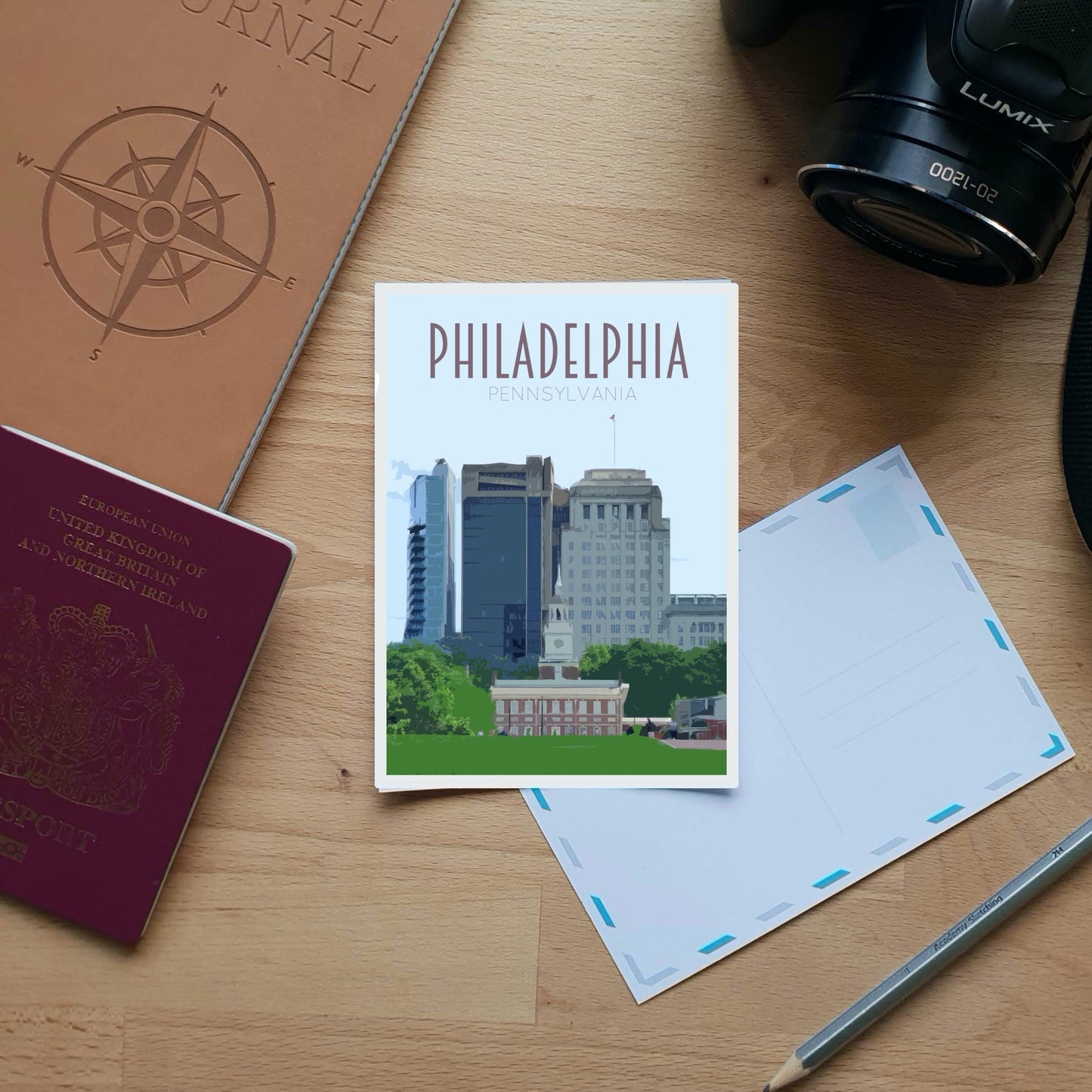 Philadelphia Travel Poster