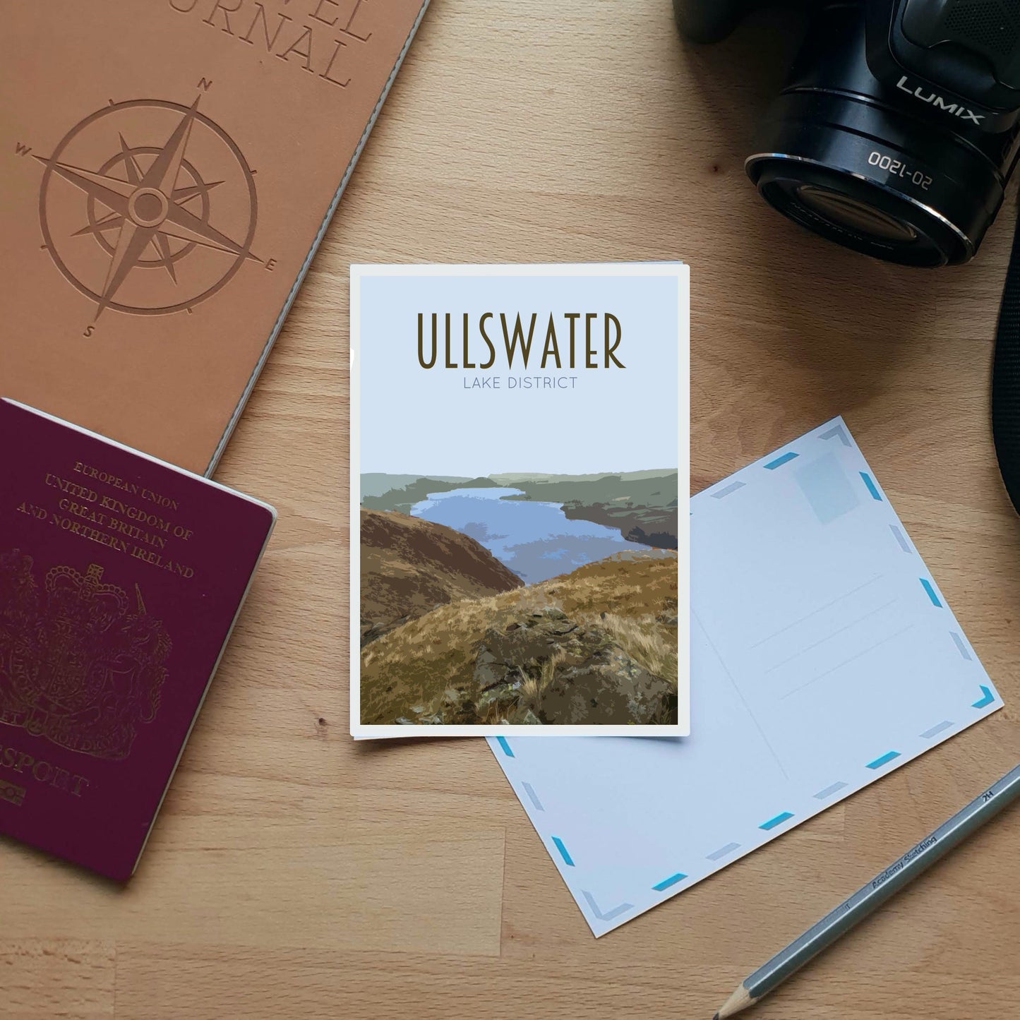 Ullswater Travel Poster