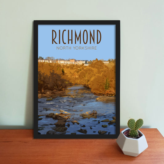 Richmond, North Yorkshire Travel Poster