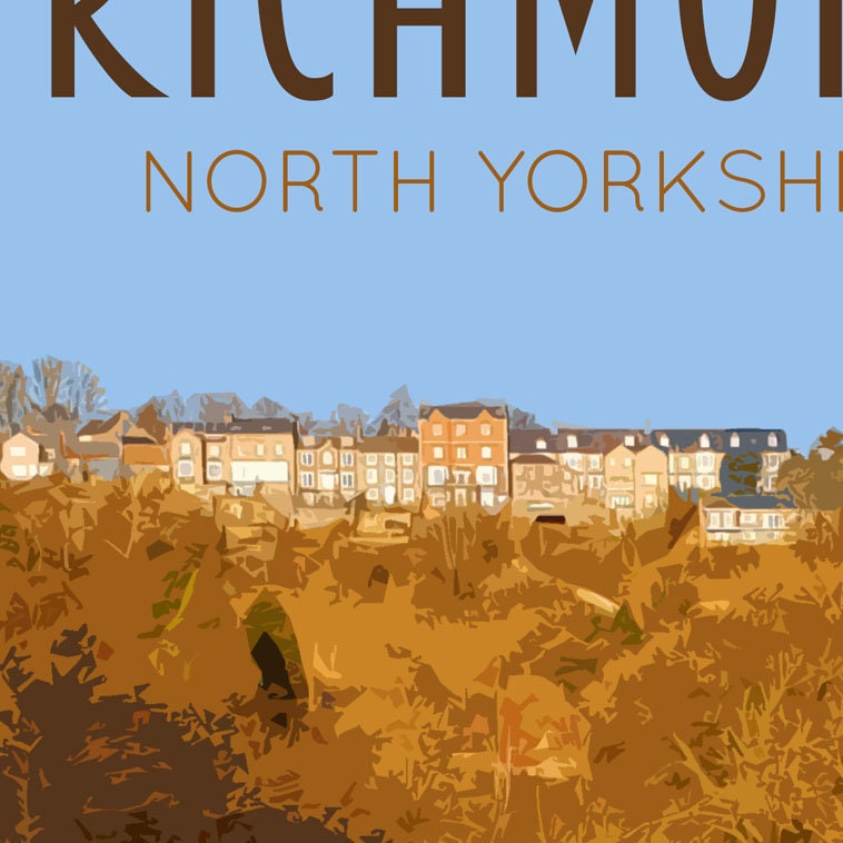 Richmond, North Yorkshire Travel Poster