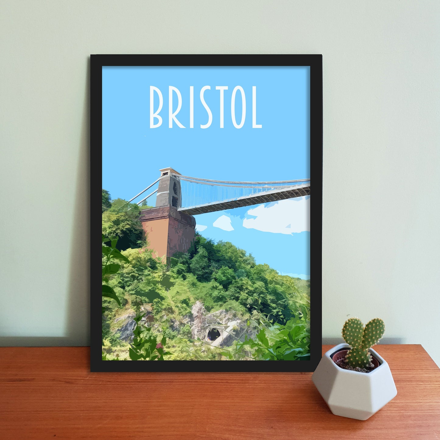 Bristol Travel Poster