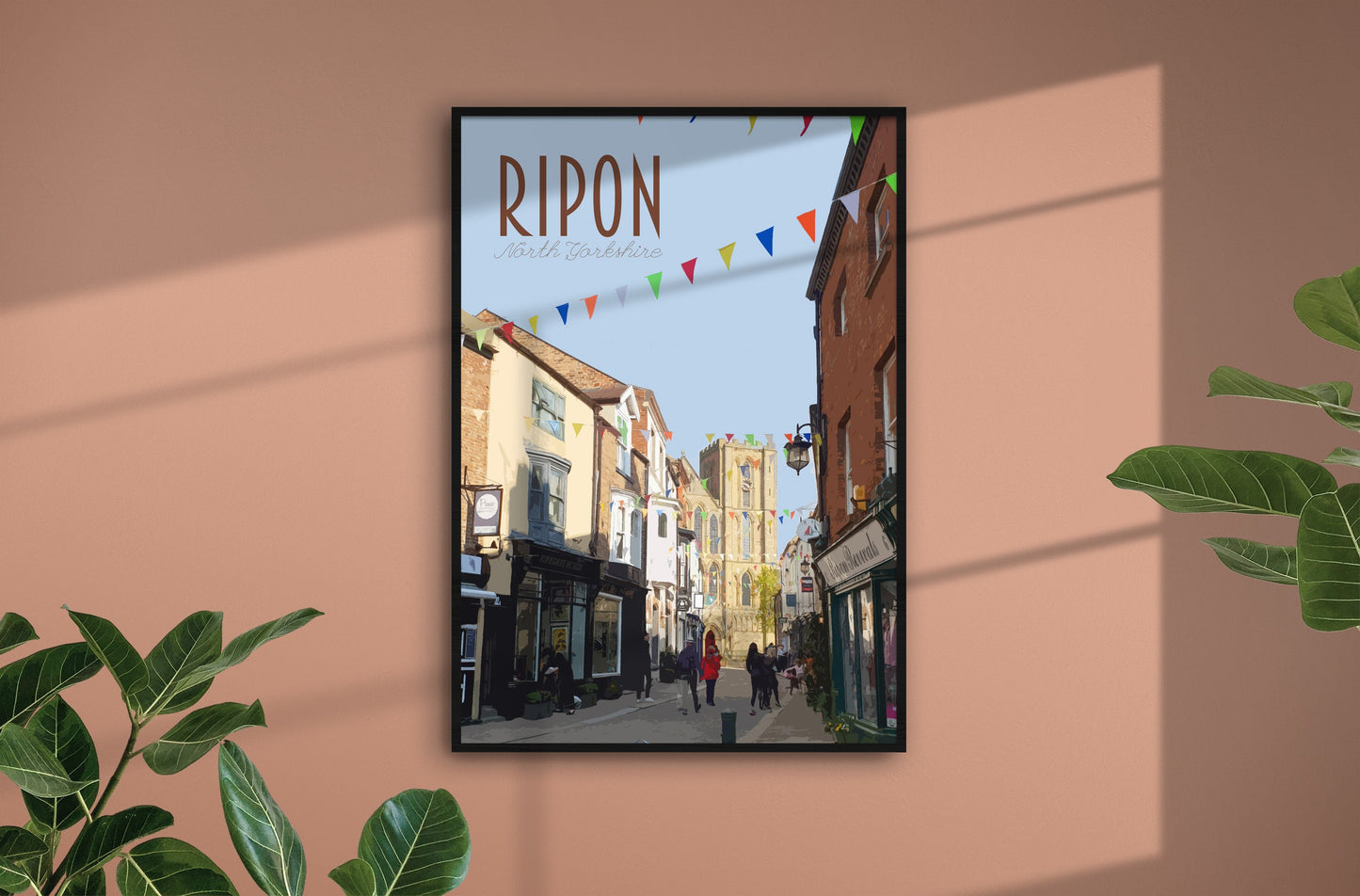 Ripon Travel Poster