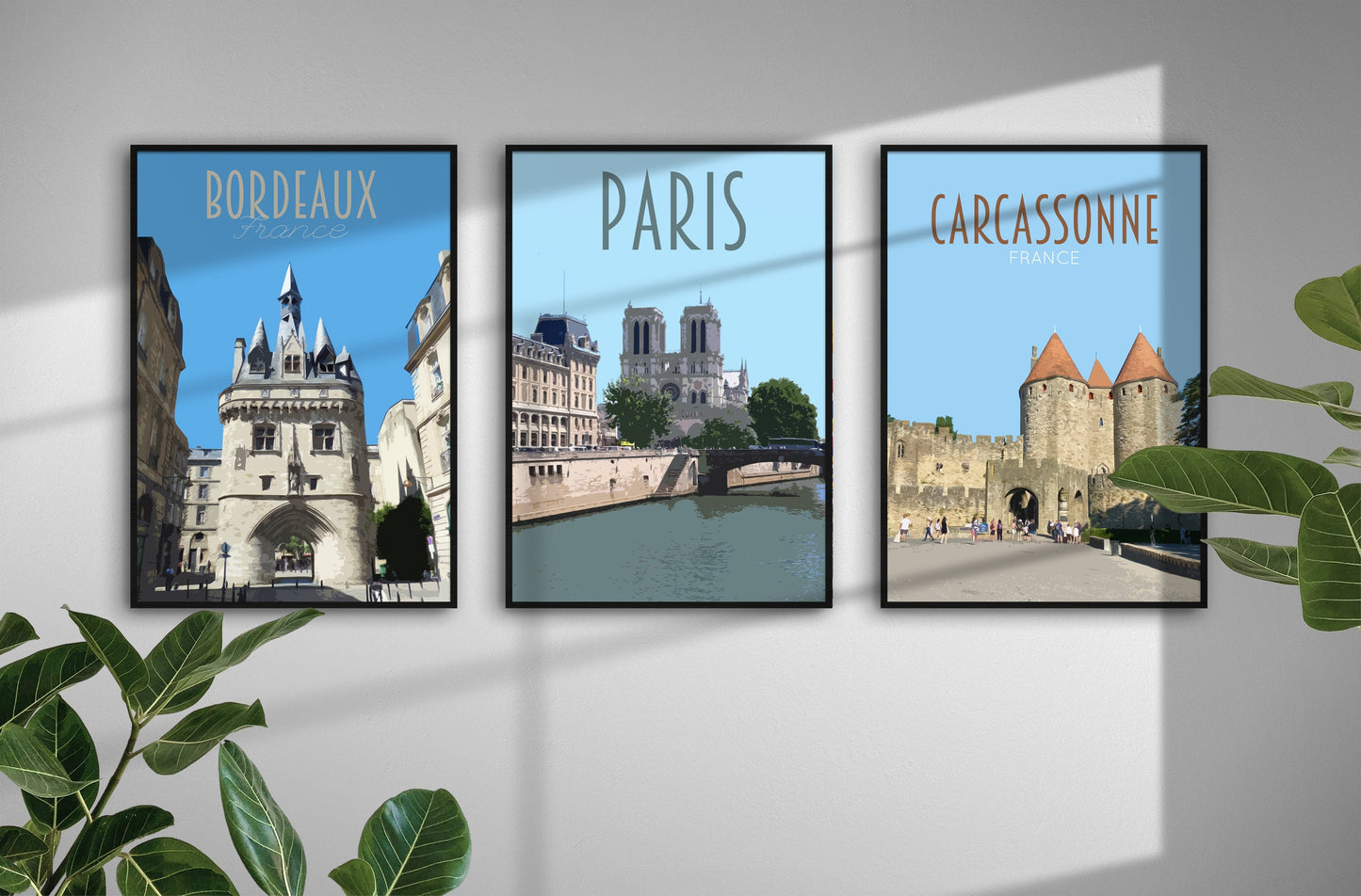 Bordeaux Travel Poster