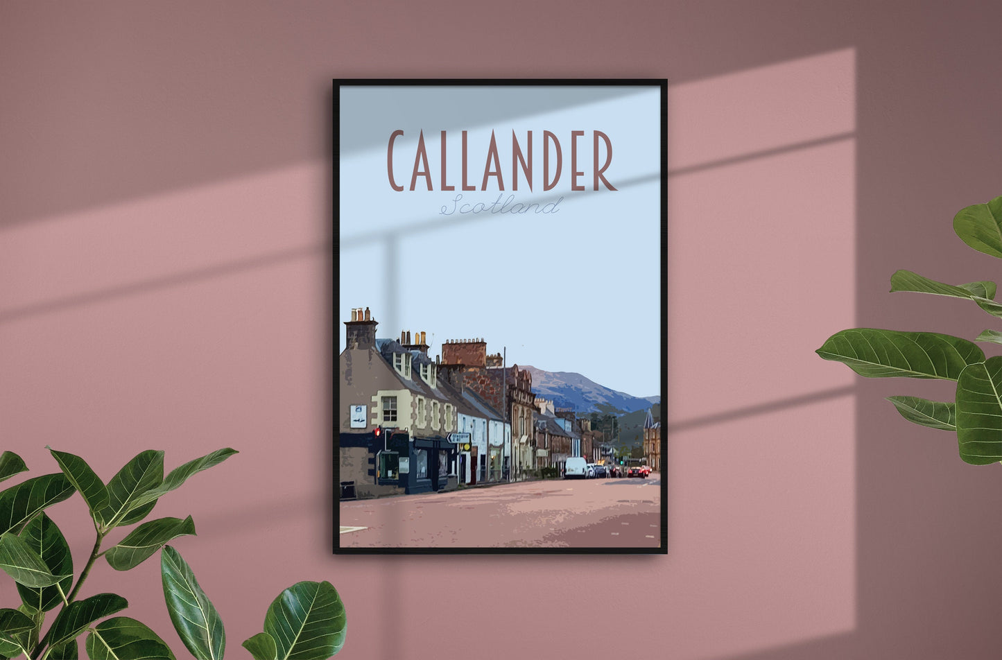 Callander Travel Poster