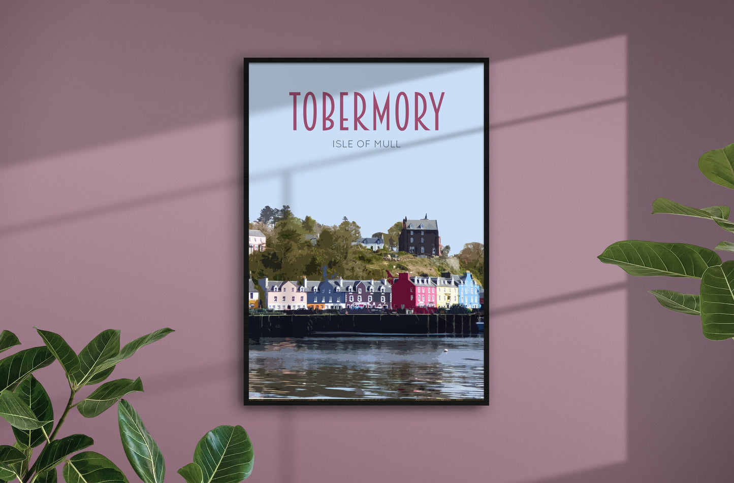 Tobermory Travel Poster