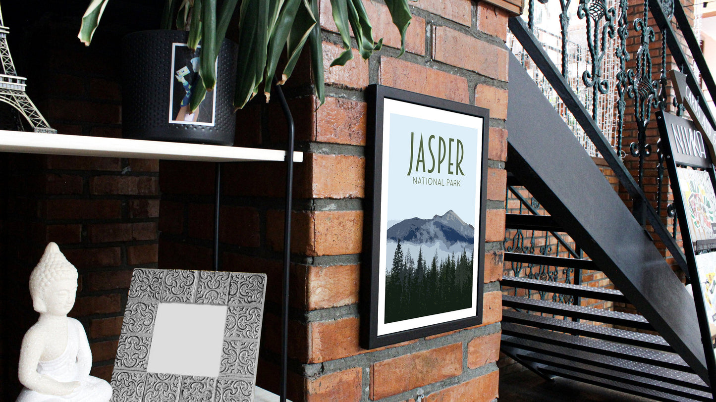 Jasper Travel Poster