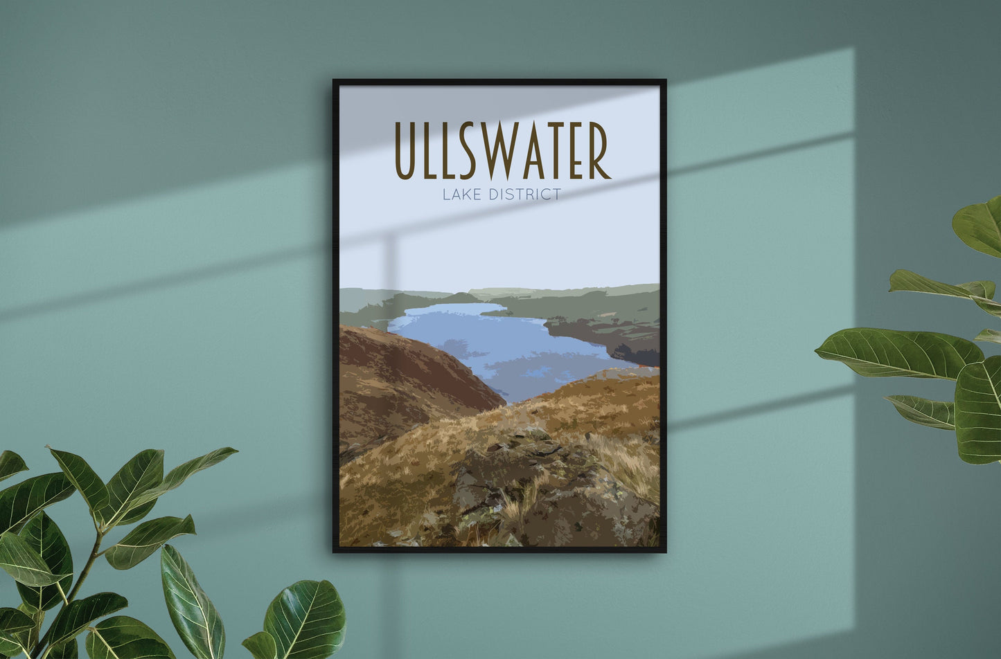 Ullswater Travel Poster