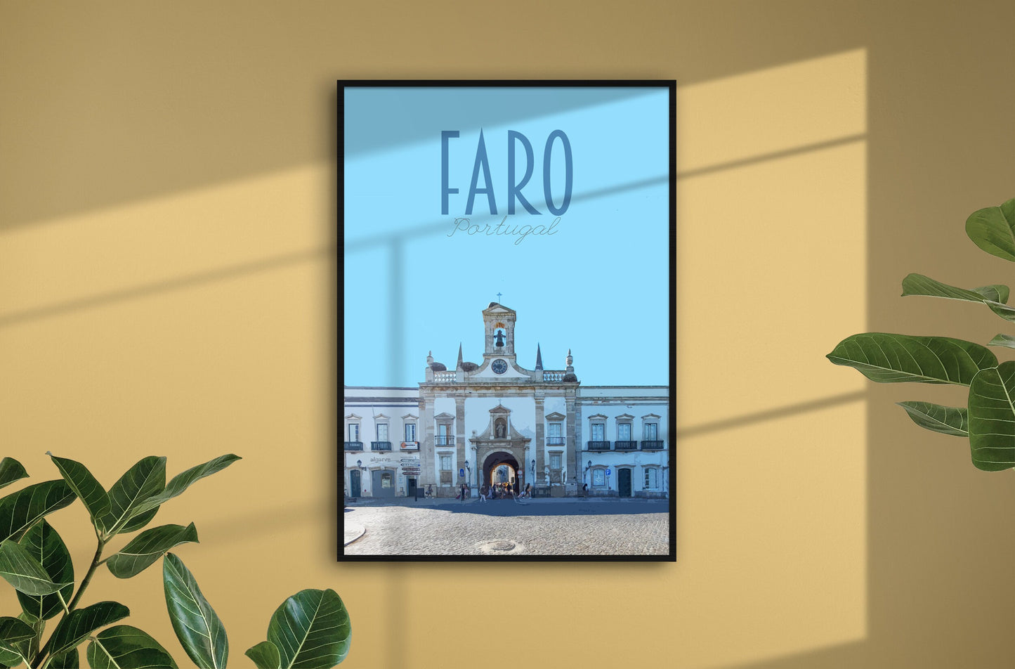 Faro Travel Poster